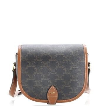 Folco Bag Triomphe Coated Canvas Large