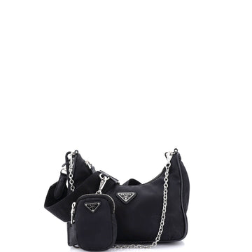 Re-Edition Shoulder Bag Tessuto Small