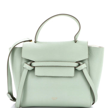 Belt Bag Textured Leather Nano