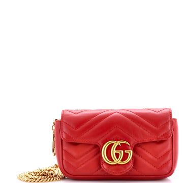 Gucci Gg Marmont Flap Bag Matelasse