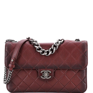 Perfect Edge Flap Bag Quilted Goatskin
