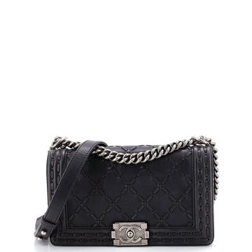 Paris-Dallas Boy Flap Bag Whipstitch