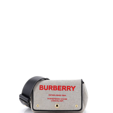 Burberry Hackberry Shoulder Bag Canvas