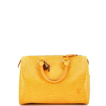 Louis Vuitton Speedy Handbag Epi Leather