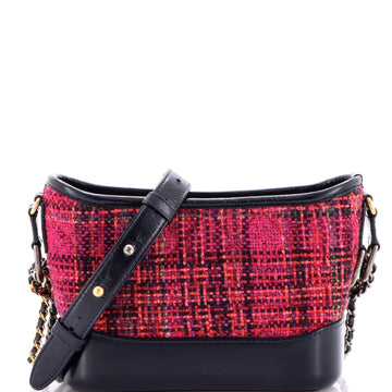 Chanel Gabrielle Hobo Quilted Tweed And