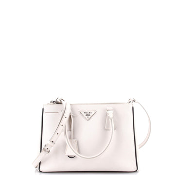 Galleria Double Zip Tote Saffiano