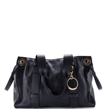 Chloe Tao Zipped Tote Little Horses