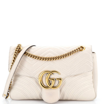 Gg Marmont Flap Bag Matelasse Leather