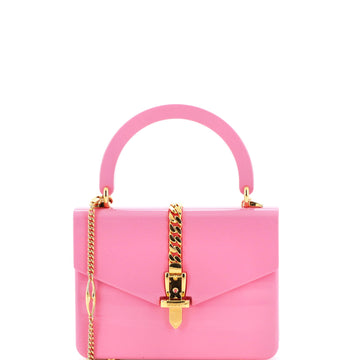 Sylvie Top Handle Bag Plexiglass Mini