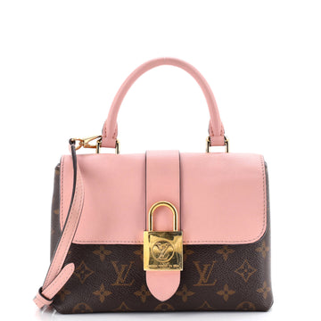 Louis Vuitton Locky Handbag Canvas With