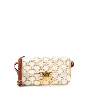 Celine Triomphe East-West Shoulder Bag