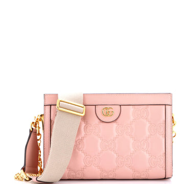 Gg Shoulder Bag Matelasse Leather