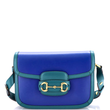 Horsebit Shoulder Bag Leather Small