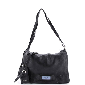 Etiquette Flap Bag Glace Calf Medium