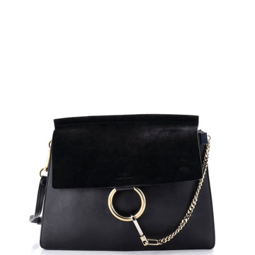 Faye Shoulder Bag Leather Medium