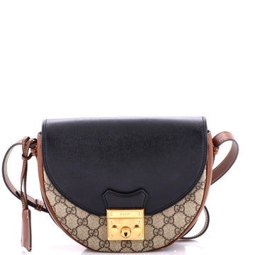 Gucci Padlock Saddle Shoulder Bag Gg