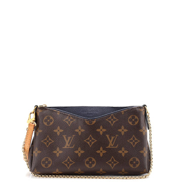 Louis Vuitton Pallas Clutch Canvas With