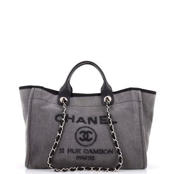 Deauville Tote Canvas With Sequins