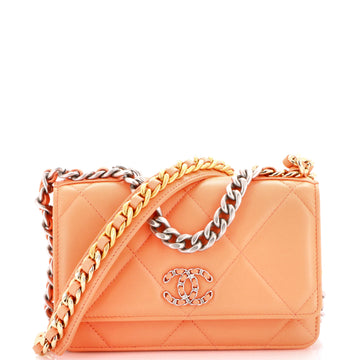 Chanel 19 Wallet On Chain Quilted