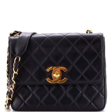 Vintage Square Cc Flap Bag Quilted