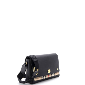 Note Crossbody Bag Leather With Vintage