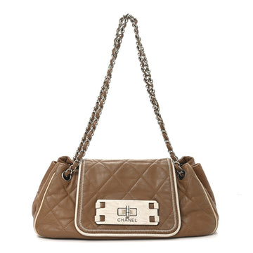 Lambskin Quilted East West Accordion