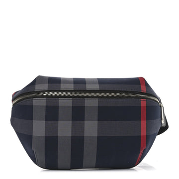 House Check Sonny Bum Bag Navy Grey