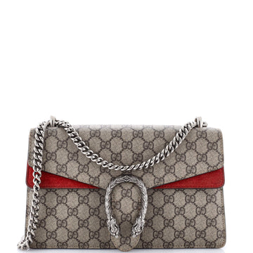 Dionysus Bag Gg Coated Canvas Small