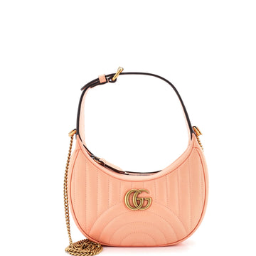 Gg Marmont Half Moon Hobo Matelasse