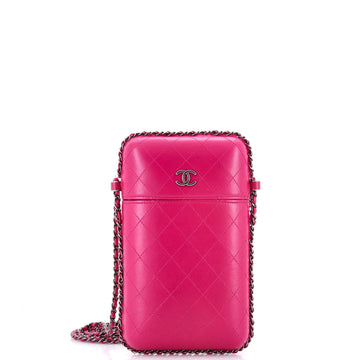 Chain Around Phone Holder Box Crossbody