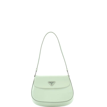 Prada Cleo Flap Shoulder Bag Spazzolato