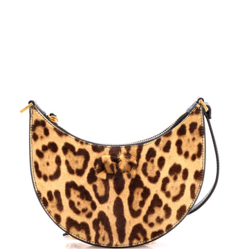 Vlogo Hobo Printed Calf Hair Mini