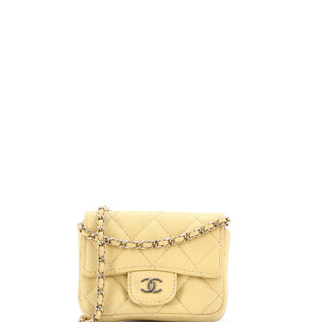 Chanel Classic Square Flap Clutch With