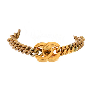 Chanel Vintage Cc Turnlock Chain Choker