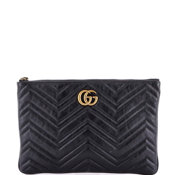 Gucci Gg Marmont Clutch Matelasse