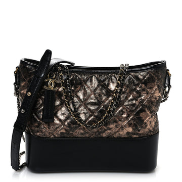 Chanel Metallic Crumpled Goatskin