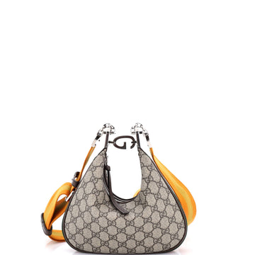 Gucci Attache Shoulder Bag Gg Coated