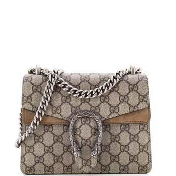 Dionysus Bag Gg Coated Canvas Mini