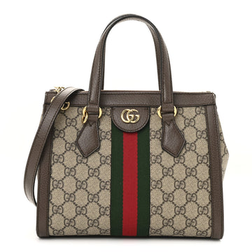 Gucci Gg Supreme Small Ophidia Tote Bag