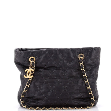 Wild Stitch Shopping Tote Caviar Medium