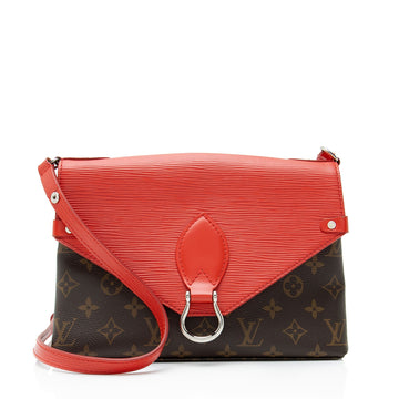 Saint Michel Handbag Canvas And Epi