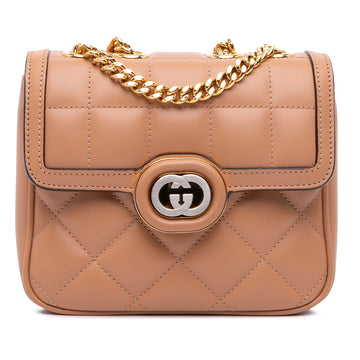 Gucci Deco Chain Flap Bag Mixed