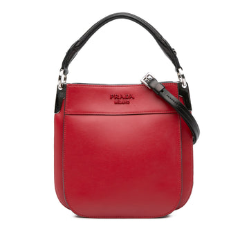 Prada Margit Hobo Leather Small