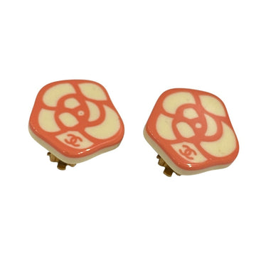 Chanel Cc Logo Clip-On Earrings Metal