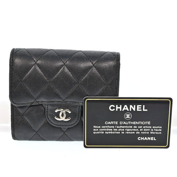 Chanel Lamb Skin Matelasse Cc Logo