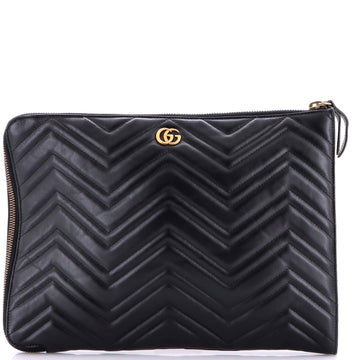 Gucci Gg Marmont Portfolio Clutch