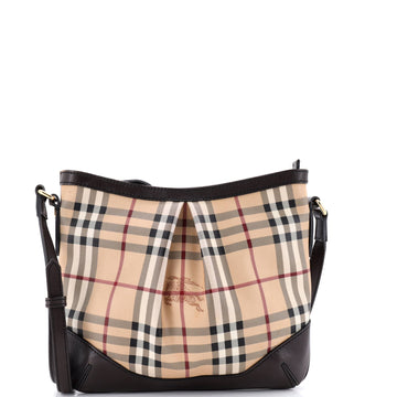Burberry Hartham Crossbody Bag Haymarket