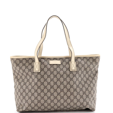 Gucci Plus Tote Gg Coated Canvas With