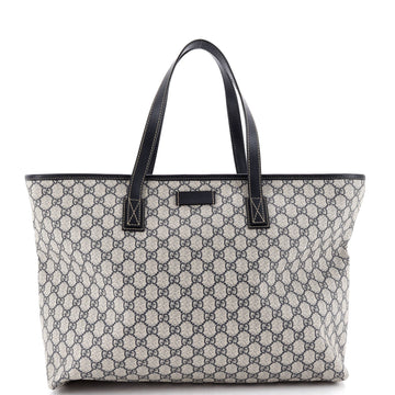 Gucci Plus Tote Gg Coated Canvas With