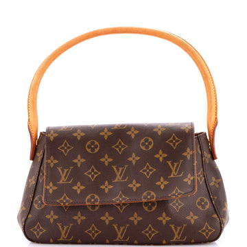 Louis Vuitton Looping Handbag Canvas